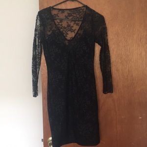 Black Lace Dress